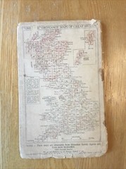 1956 Ordnance Survey One Inch Seventh Series Map 142 Hereford (incl Abergavenny