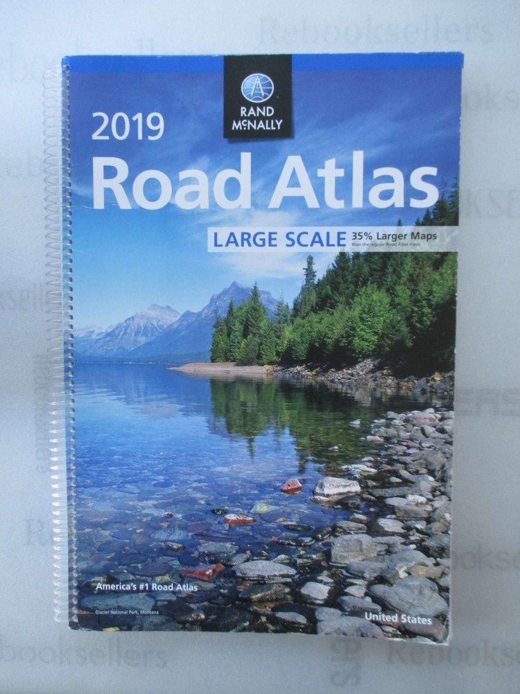 2019 Rand McNally Large Scale Road Atlas