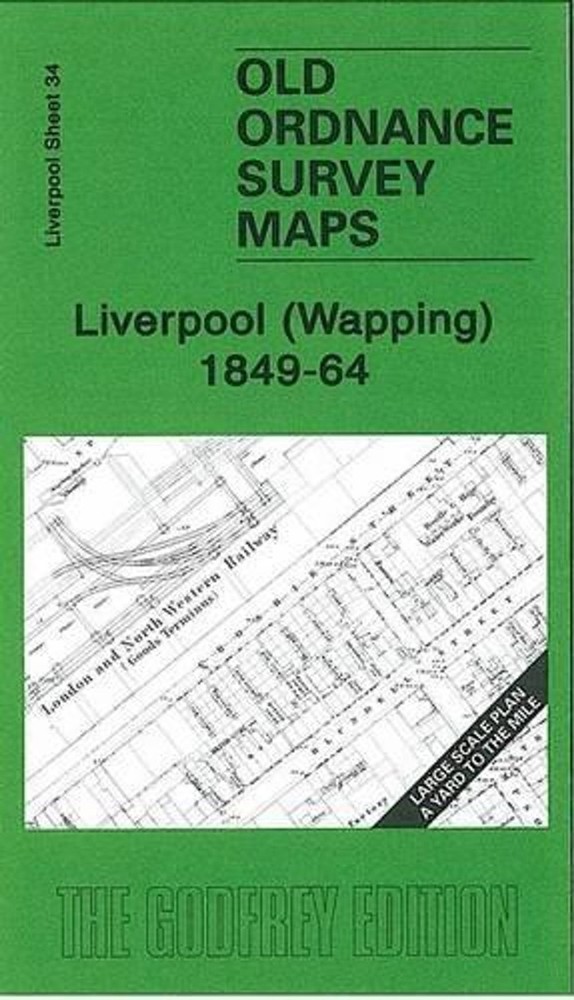 Liverpool (Wapping) 1849-64: Liverpool Sheet 34 by Kay Parrott Folded Book