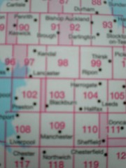 103 109 110 BLACKBURN MANCHESTER SHEFFIELD LANDRANGER OS ORDNANCE SURVEY MAP LOT
