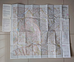 Abergavenny & The Black Mountains OS Landranger Map Sheet 161 1979