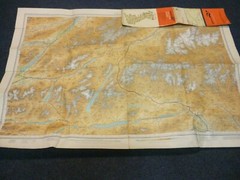 BARTHOLOMEW`S HALF INCH CONTOURED MAP of GRAMPIANS No. 51 1970s