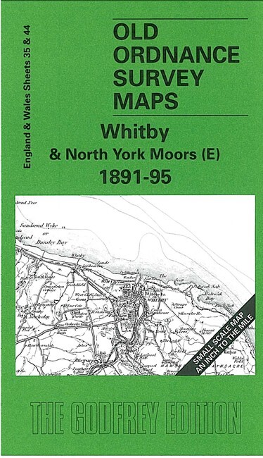 Whitby & North York Moors (East) 1891-95 One Inch Sheet 35/44 by Trevor Pearson
