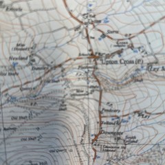BODMIN MOOR East ORDNANCE SURVEY First Series 1:25,000 1963 SX27 Upton Cross