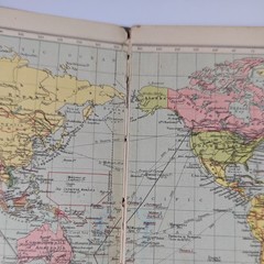 Commonwealth Atlas New & Revised Softcover Edition 1960 Vintage Collectable