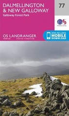 Dalmellington & New Galloway, Galloway Forest Park (Map) OS Landranger Map