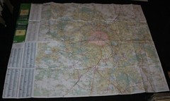 France – Michelin 1:53,000 Map – Banlieue de Paris – Sheet 101 – 2006