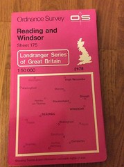 Ordnance Survey Map 175 Reading And Windsor