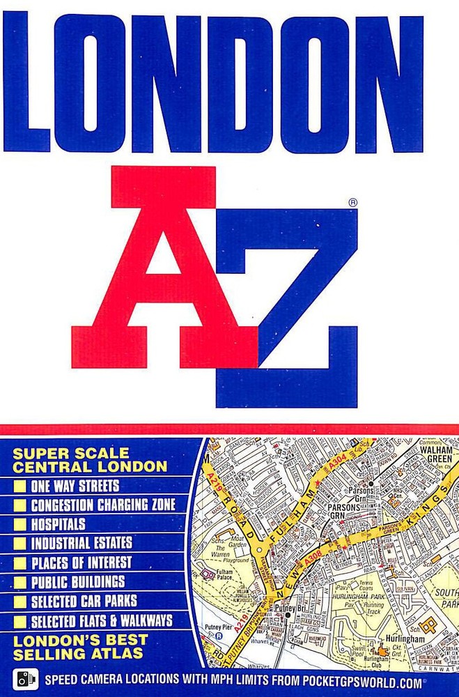 London A-Z Street Atlas by Geographers A-Z Map Company