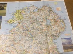 Maps of Ireland and Dublin, vintage maps