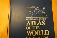 Vintage National Geographic Atlas of the World Revised Sixth Edition Hardback