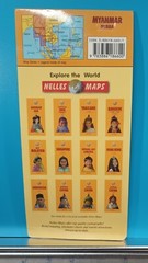 Map BURMA / MYANMAR 1 : 1.5m in ENGLISH by Nelles Verlag : Excellent Condition