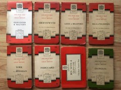 Job lot of 8 vintage Ordnance Survey folded maps, C.1950s/60s, various UK