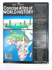 The Times Atlas of World History by Barraclough, 1982 Book