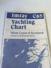 BRAND NEW Imray Chart C65 Crinan to Mallaig and Barra West Coast of Scotland