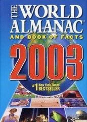 World Almanac and Book of Facts 2003 by Park, Ken