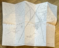 Godfrey Edition Old Ordnance Survey MAP of HELSBY 1908 Cheshire Sheet 32.06