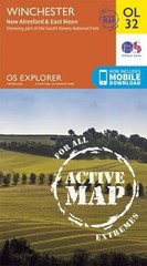 Winchester, New Alresford & East Meon (Map) OS Explorer Map Active