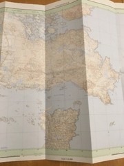 1977 Ordnance Survey Pathfinder Map 216 NF 71/81 Lochboisdale (incl Kilbride )