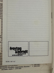 Norway Road Map 1:800000 Freytag & Berndt 1996