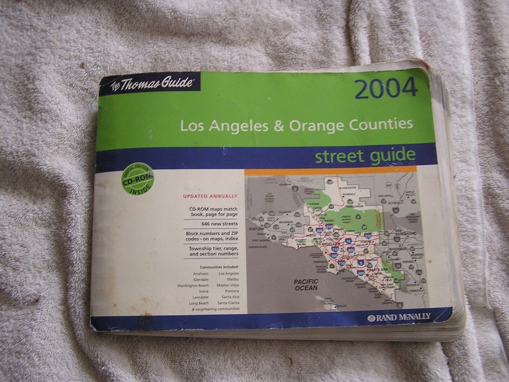 2004 Thomas Guide Los Angeles and Orange Counties