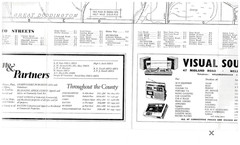 WELLINGBOROUGH Street plan with index – by Barnett’s circa 1970’s