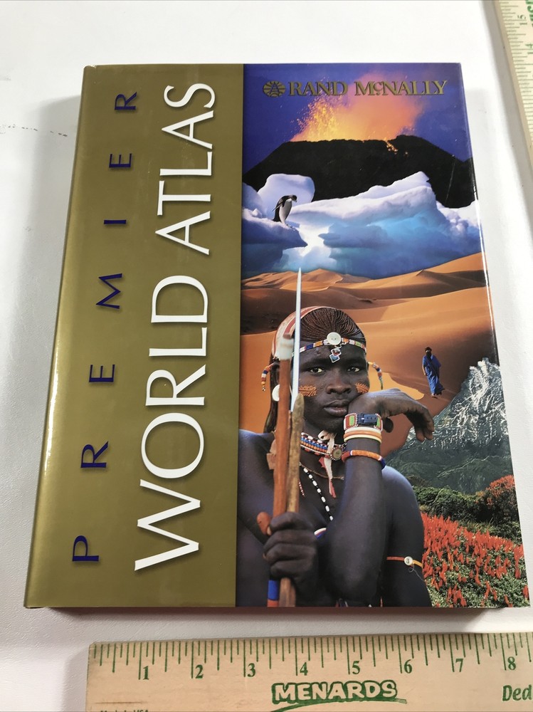 Premier World Atlas – Rand McNally (Dust Jacket, 2000)