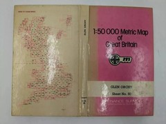 Ordnance Survey Hardback Library Map 1:50000 Scotland Glen Orchy Sheet No 50