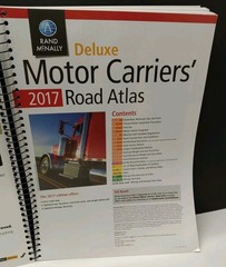 Deluxe Motor Carriers’ Road Atlas (Rand Mcnally 2017 Book Map Nice