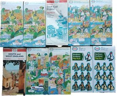 Collection of Esso road maps
