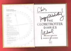 Michael Clinton: The Globetrotter Diaries, Signed. 1st Edition. Hardcover.