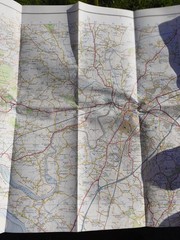 Ordnance Survey 1:50000 First Series Sheet 162 Gloucester & Forest of Dean 1974