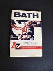 Vintage Bath Map And Street Plan – Geographers’ AZ