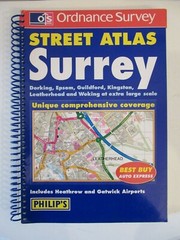 Ordnance Survey Surrey Street Atlas by Octopus Publishing Group (Spiral bound, 2