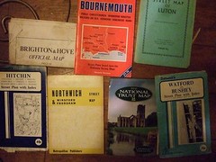 19 British Street Map Guides. Like A to Z