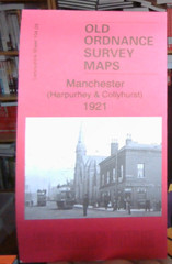 MAP OF Manchester (Harpurhey & Collyhurst) 1921 Lancashire Sheet 104.03 NEW