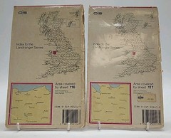 Job Lot Maps -Wales & Borders, X13 Mainly OS 1:50000 & Street Maps Various dates
