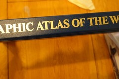 Vintage National Geographic Atlas of the World Revised Sixth Edition Hardback