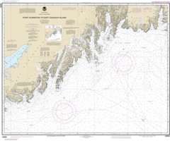 Point Elrington to East Chugach Island | Waterproof NOAA Chart 16680