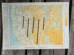 ORDNANCE SURVEY OF IRELAND MAP Set of 7 popular locations. 1/2 in to 1 mile.