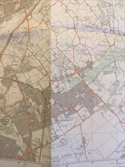 1978 Ordnance Survey Pathfinder Map TQ 49/59 Loughton And Harold Hill