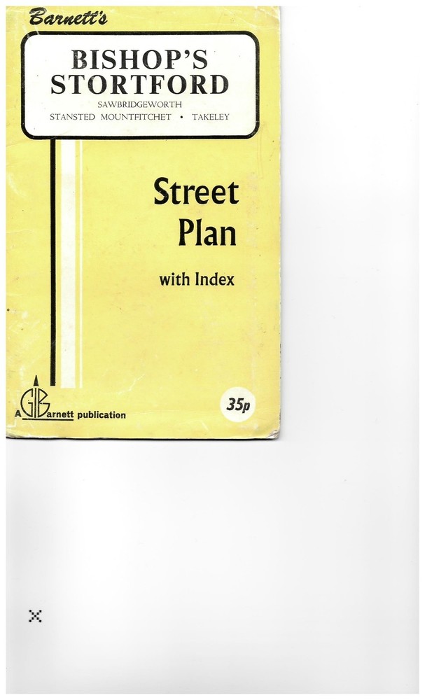 BISHOP’S STORTFORD & SAWBRIDGEWORTH – street indexed – by Barnett’s circa 1970
