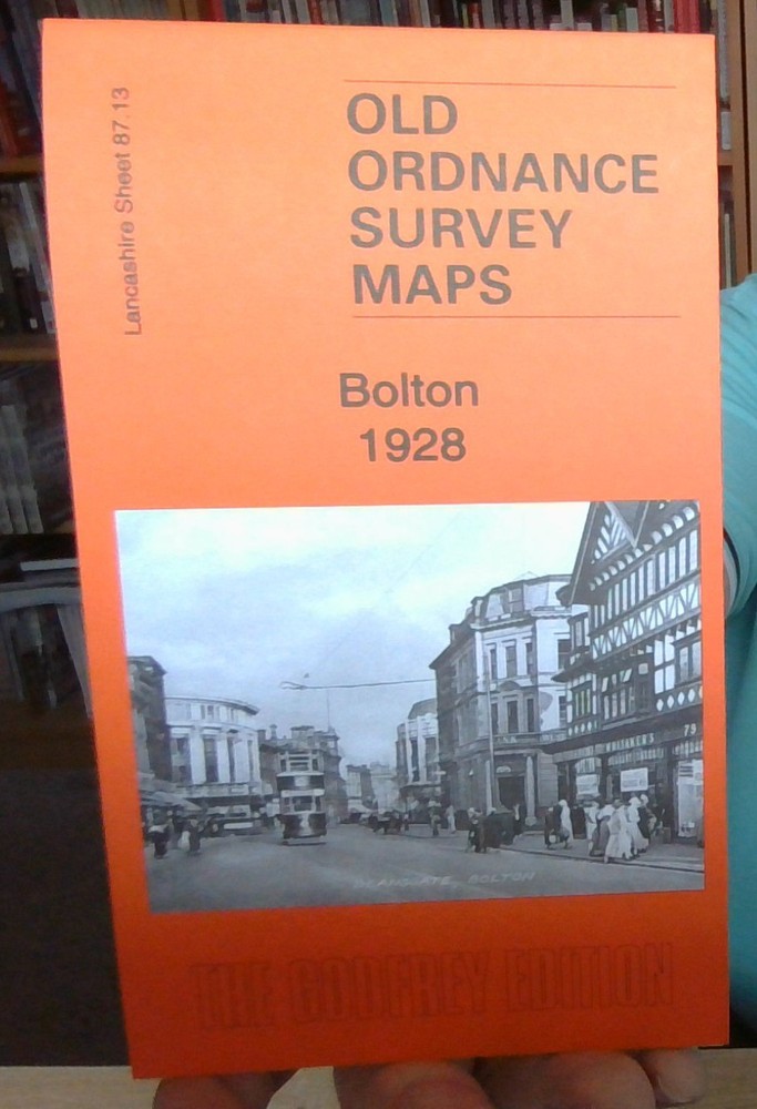 MAP OF Bolton 1928 Lancashire Sheet 87.13 NEW 9781787214453