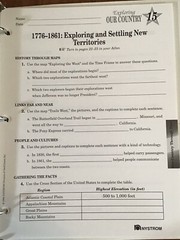 Our Country Atlas Teacher Binder &Pupil Nystrom Homeschoool Enrichment 5th Gr 5