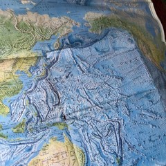 The World Map Gilbert M Grovensor Paperback Book Map
