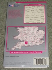 OS Ordnance Survey Landranger Map Sheet 183 Yeovil & Frome – 2005