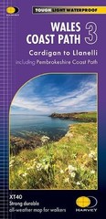 Harvey Maps Wales Coast Path 3 (Map) Trail Map XT40 (UK IMPORT)