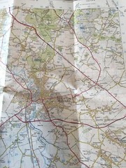 1993 Ordnance Survey Landranger Map 165 Aylesbury And Leighton Buzzard Area