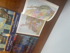 Hammond Historical World Atlas – 2 volume set, U.S. Encyclopedia, 1000 Events