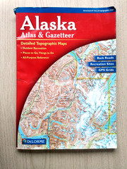 Alaska Atlas and Gazetteer by DeLorme Topographic Maps Back Roads GPS Grids 2001